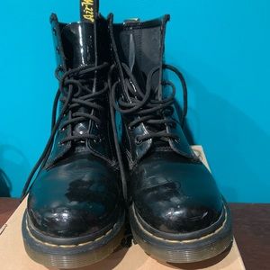 Dr Martens Black Patent